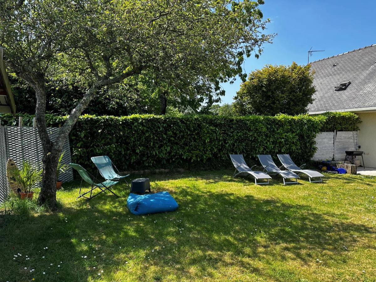 Les Temps Heureux Proche Du Centre Et Plages Quimper Exteriör bild
